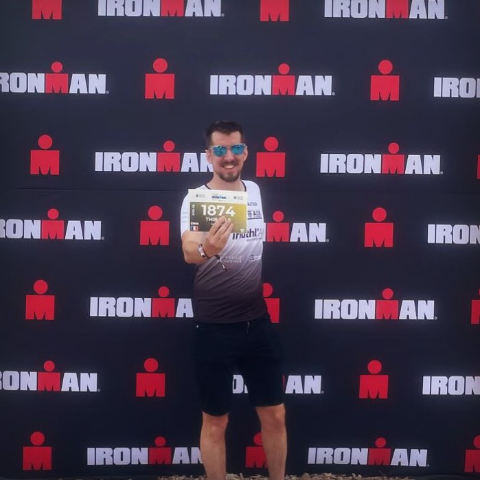Ironman France Nice - 3.8km🏊🏻‍♂️ 180km 🚴 42km 🏃‍♂️ Le dossard tant attendue,