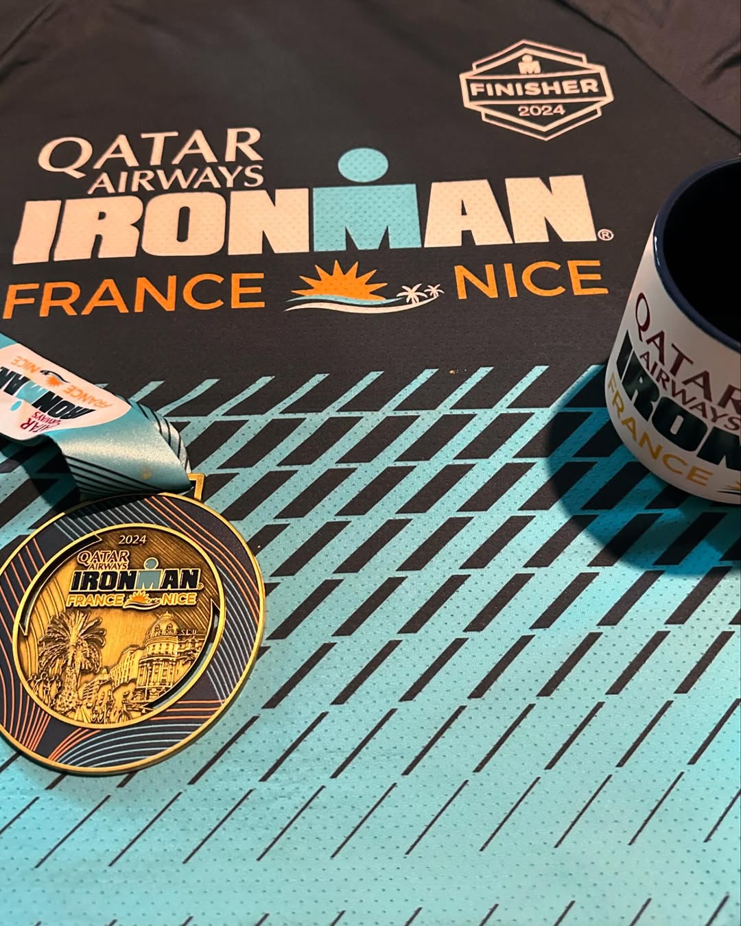 Ironman France Nice - Medal Monday La plus dur des médailles à aller chercher. 8