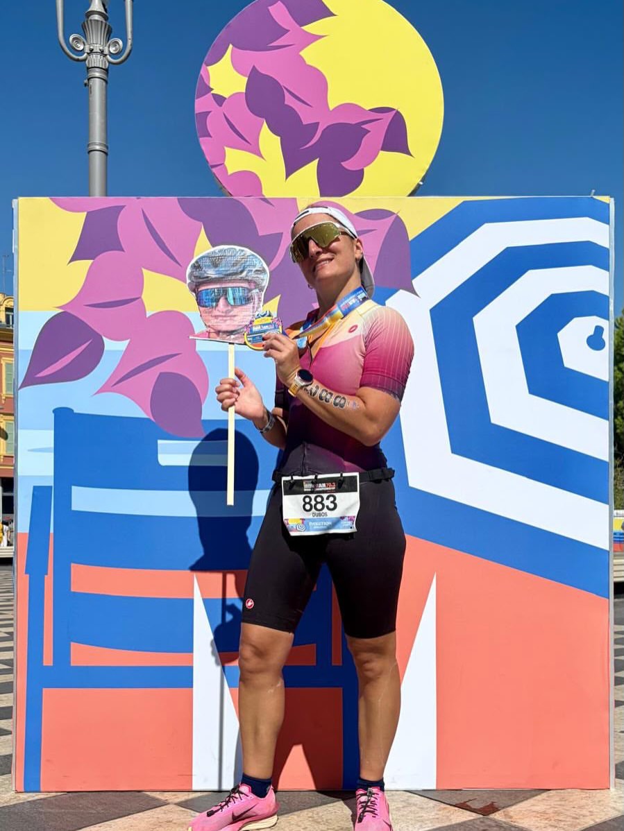 Le Rouen Triathlon c’est aussi ça… Direction Nice pour notre athlète Charline Du