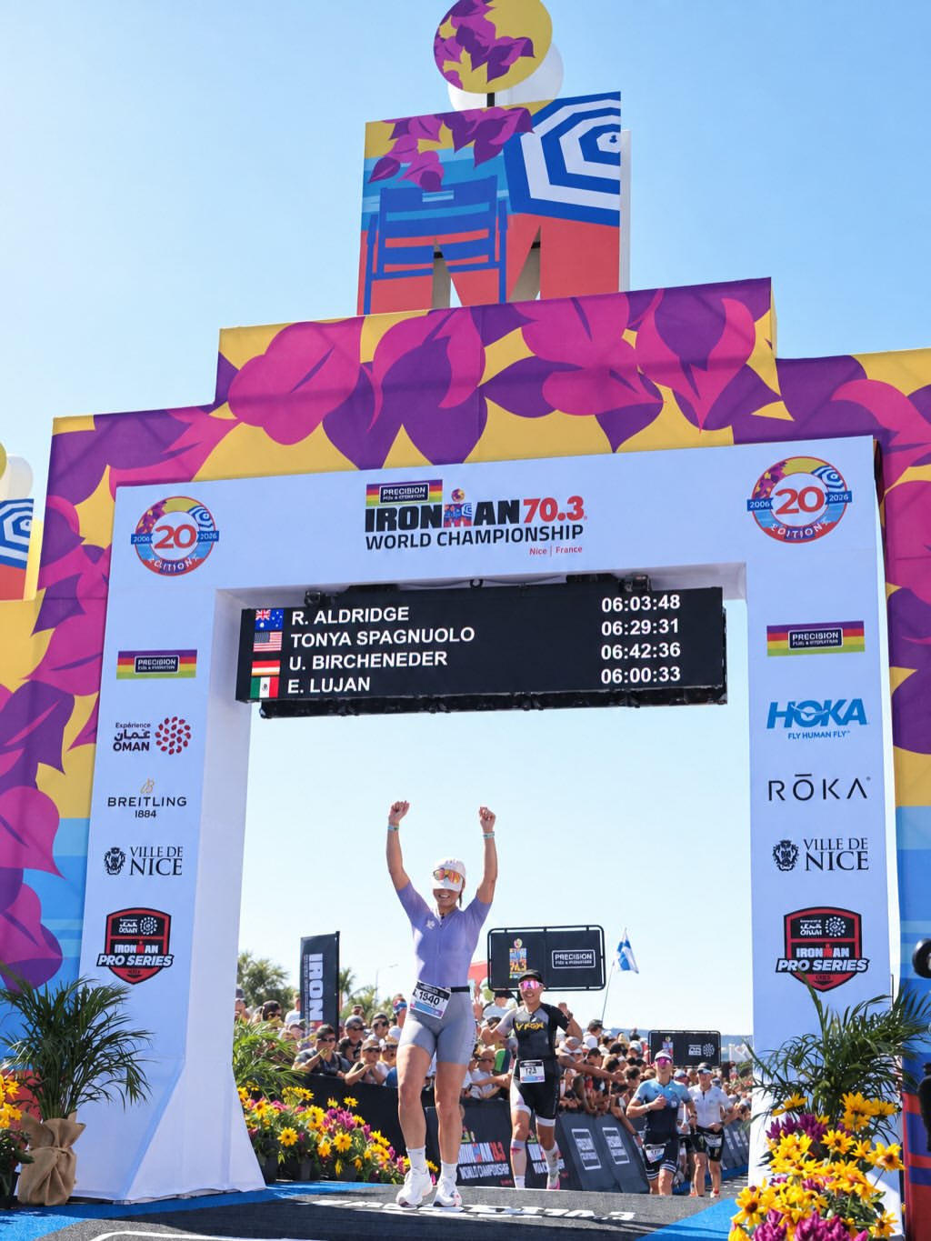 Merci, Nice 🇫🇷🥖🏅 A World Championship finish line I’ll never forget. 🥹 Long