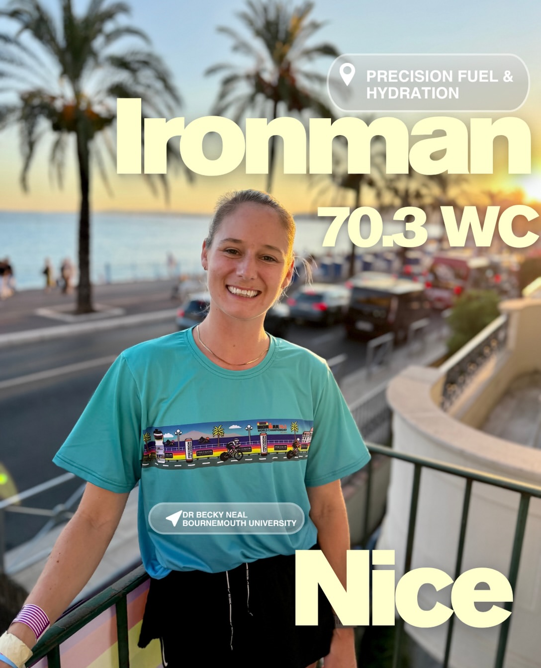 Nice & niche 🤌🏼 📍 Ironman 70.3 World Championships with @precisionfandh Welco