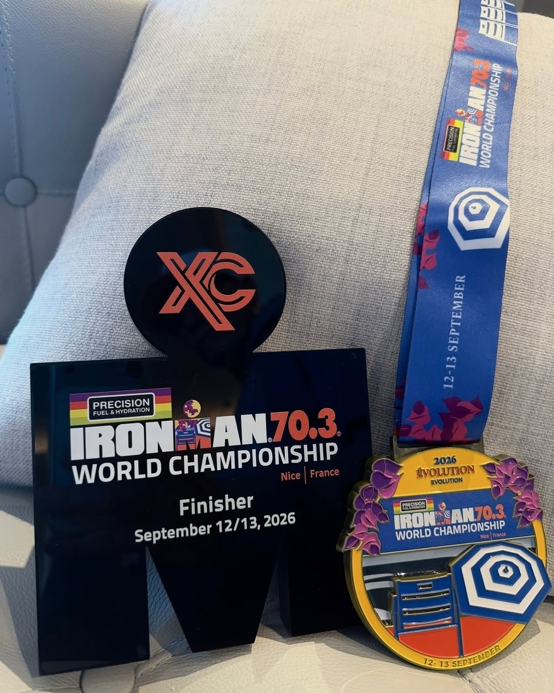 Some medals mean a little more. 🏅 21 IRONMAN races later, I’m still grateful ev